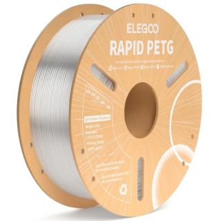 ELEGOO RAPID PETG naskladněno! Varianty černé, bílé a transparentní opět pro Vás. #elegoo #filamenty #RapidPETG